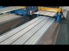 Beyaz Galvanize 0.35 mm Çatı Çelik Yaprak T Şekli 25-205-1025mm